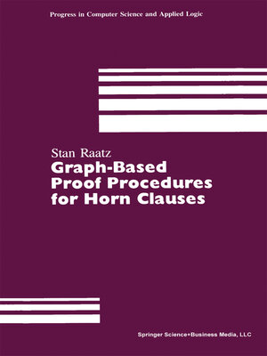 cover image of Graph-Based Proof Procedures for Horn Clauses